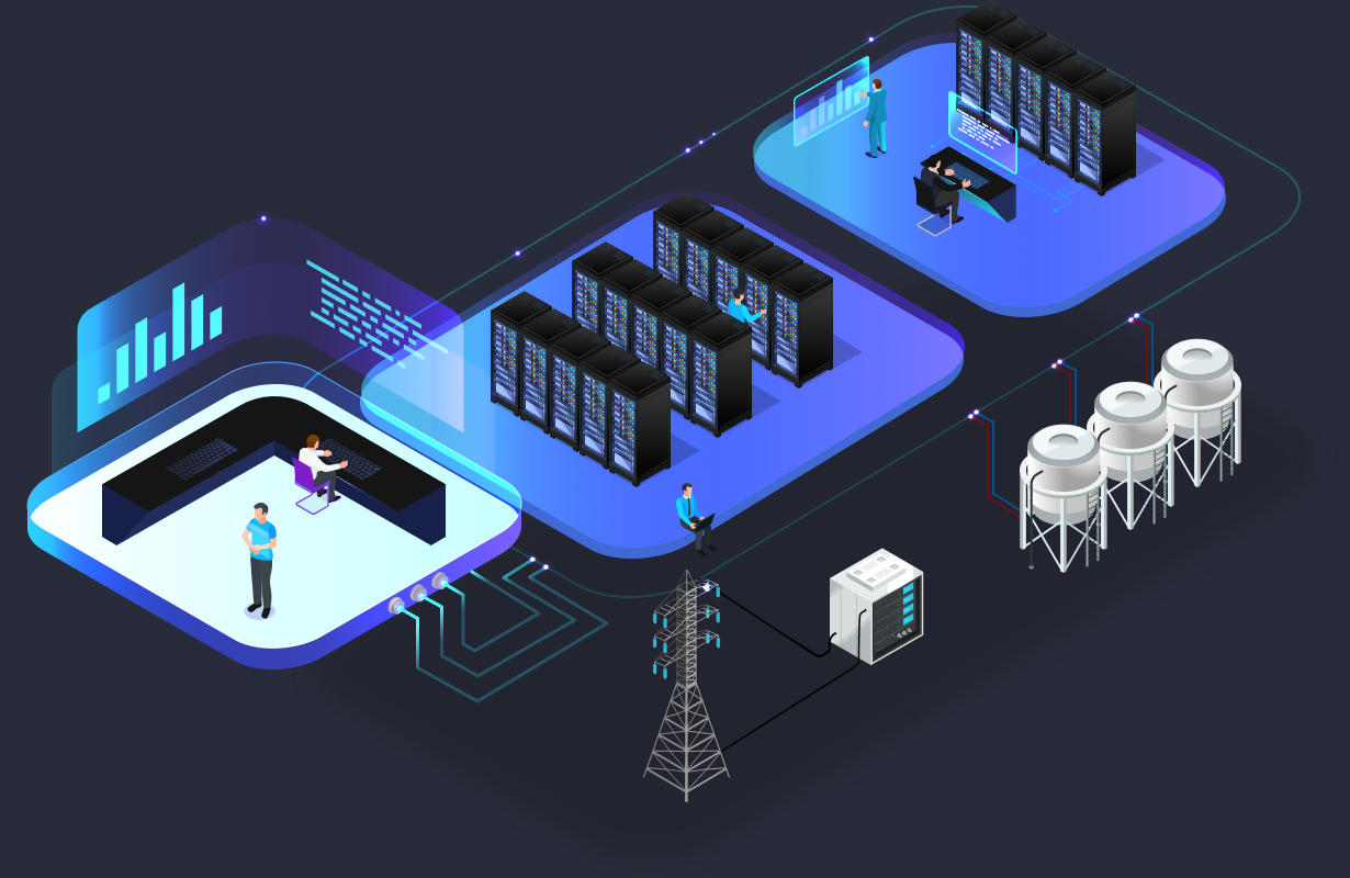웹 이미지[Operation Center / IT Room / Meet-me Room]